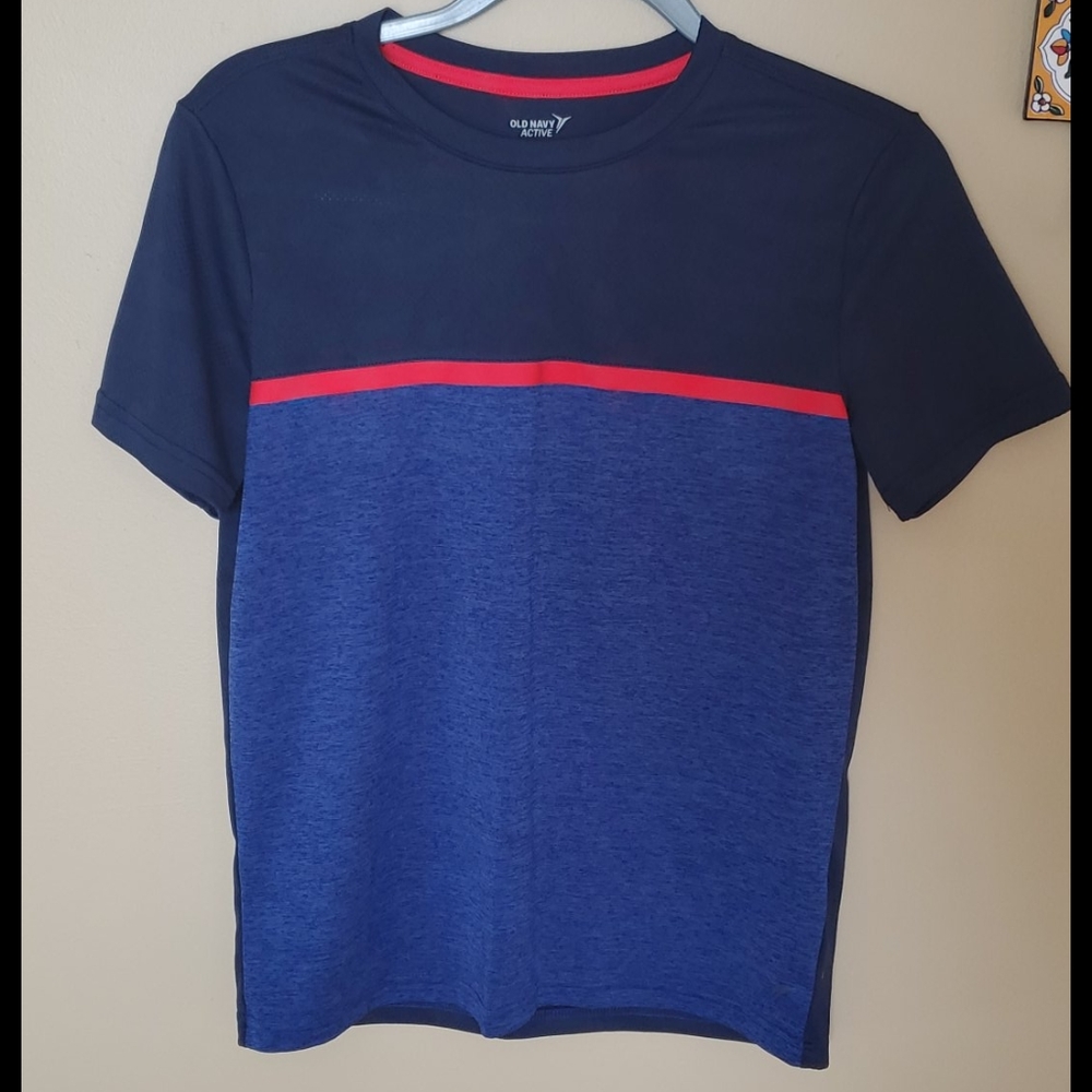 Old Navy navy blue active wear Tee shirt